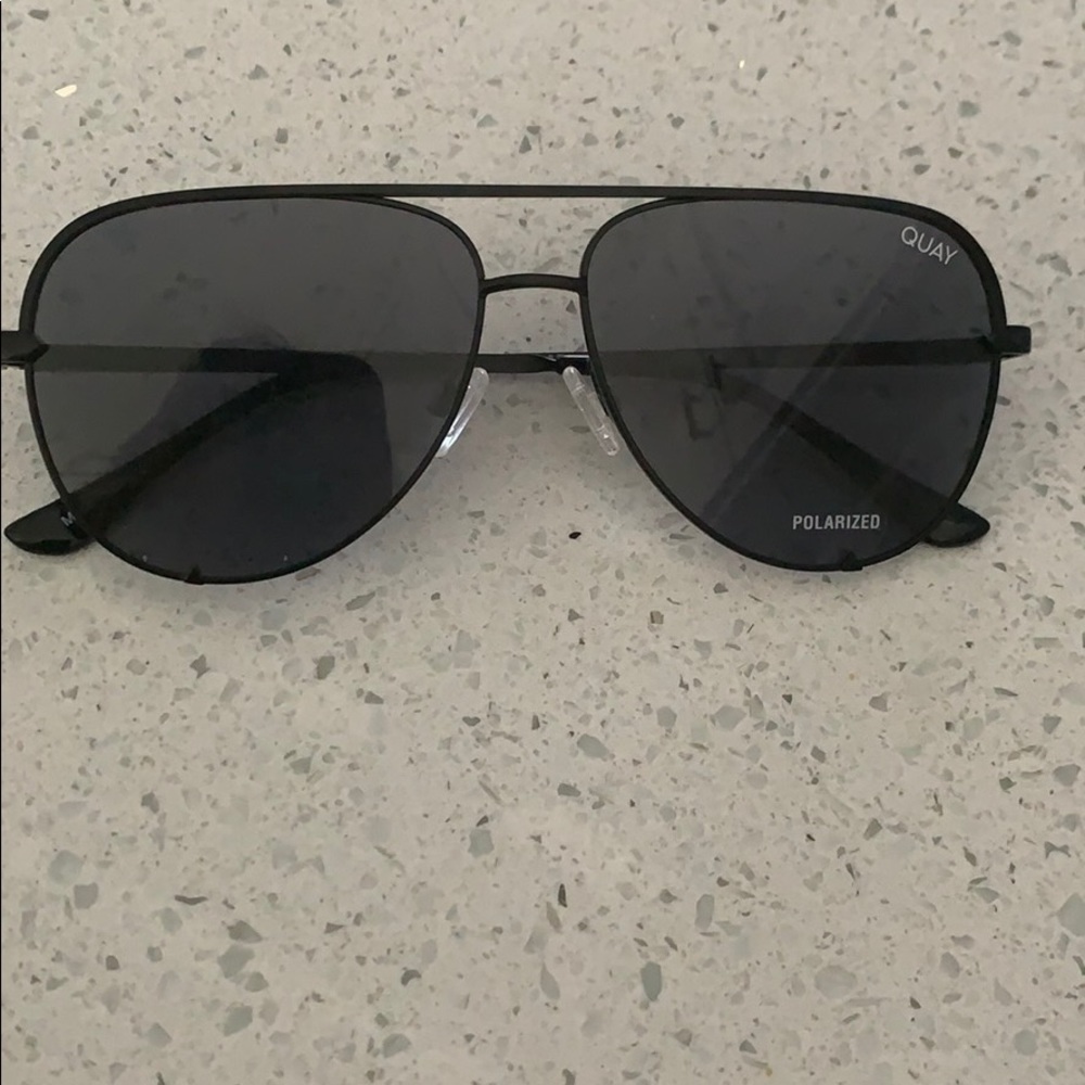 Brand new quay sunglasses with case.